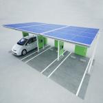 Open Ground Span 5000mm Solar Panel Mounting Brackets For Carport for sale
