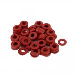 Red Silicone Rubber Seal Ring Food Grade Weathering Processing For Glass Washer for sale