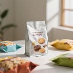 Sustainable Matte Finish Mylar Pouch Retail Display for sale