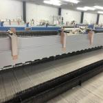 High Weft Insertion PLC Control Air Jet Loom low running noise