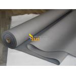 Fireproof Satin Weave Silicone Rubber Coated Fiberglass Fabric/cloth Roll For Fire Curtain for sale