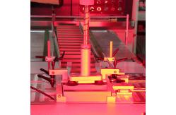 China Semi Automatic Glue Application System For Rigid Box Hard Cover Making Line supplier