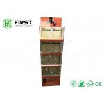 Customized Book Cardboard Display Stand, Exhibition Carton Floor Display