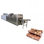 PLC Control Two Depositors Chocolate Moulding Machine 100kg/hour for sale