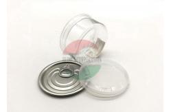 China Mini Plastic Food Containers With Lid Easy Open Can Herb Tea Packaging supplier