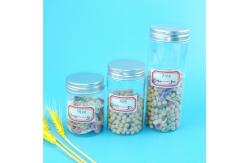 China 5.5cm Diameter 130ml 690ml Plastic Screw Cap Jars supplier