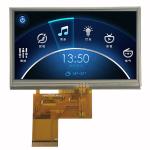 4.3 Inch LCD TFT Display Panel 480x272 With RGB Interface Resistive Touch for sale