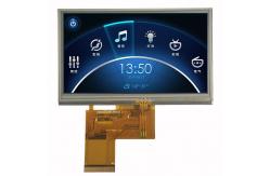 China 4.3 Inch LCD TFT Display Panel 480x272 With RGB Interface Resistive Touch supplier