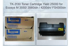 China 25000 Pages Kyocera Toner Cartridge TK-3130 For ECOSYS M3550idn supplier