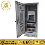 22U Ip55 Outdoor Telecom Cabinet Used For Telecommunications Base Stations With Battery for sale