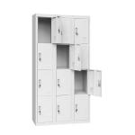 Small Stadium Full Height Lockable Steel Wardrobe Locker for sale