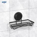 Bathroom Pendant Suction Cup Soap Holder No Drilling Stainless Steel Shelf for sale
