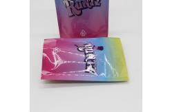 China 110 Mircon CPP Stand Up Zipper Pouch 28g Gummy Weed Cookie Gelato Leaf supplier