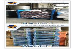 China Fork / Pallet Trucks Stackable Steel Pallet Heavy Duty With Four Way Access supplier