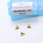 TPGT06 TPGT08 TPGT09 TPGT10 TPGT11 Cermet CNC Turning Inserts with Uncoated Coating 4W Chip Breaker for sale
