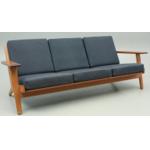 America style home upholstered 3 seater recliner sofa furniture for sale