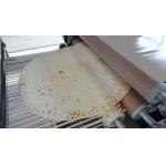 China Iraqi Flat Bread 50cm tortilla making machine Output 900pcs/h Chapati press machine big bread line for sale