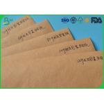 100% Wood Pulp Brown Kraft Liner Paper 35 Gsm - 100gsm For Paper Bag Free Samples for sale