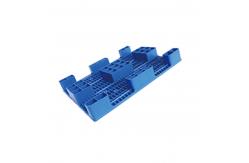 China Single Side Nestable Plastic Pallet 120*120cm Polyethylene Plastic Skids supplier