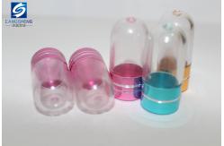 China 15mm PS Clear Plastic Pill Bottles Container One Capsule supplier