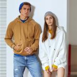 Custom Logo DIY Plain Pullover Unisex Blank Hoodies Oversized