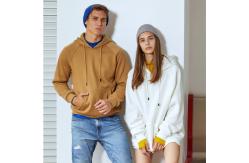 China Custom Logo DIY Plain Pullover Unisex Blank Hoodies Oversized supplier