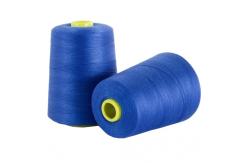 China Dyed Sewing Polyester Thread , Ring Spun Polyester Thread For Sewing Machine supplier