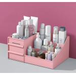 Plastic Desktop Makeup Organizer Multilayer Box For Cosmetic Storage