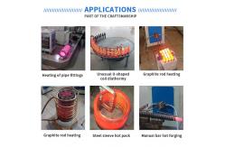 China 25KW Metal Quenching Induction Heating Machine 380V 30-100khz High Frequency supplier