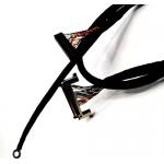 OEM Wire Harness 20Pin 30Pin 40PIN 50 PIN LVDS Cable For Computer Monitor E329530 for sale