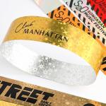 Glitter Party Wristbands Unisex Adjustable for Events for sale