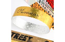China Glitter Party Wristbands Unisex Adjustable for Events supplier