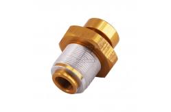China High Hardness Brass Aluminium Profile CNC Deep Processing For Pipe Connections supplier