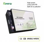 Industrial 48V 200Ah LiFePO4 Battery Powering Autonomous Robots AGV Systems & Electric Marine Applications Smart LCD Monitor for sale