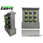 Fast Charging Miners Helmet Light 18 Unit Double Sided Small Safety Charging Cabinet for sale