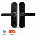 Biometric Fingerprint Keypad Keyless Door Lock Smart Home Tuya APP Wifi for sale
