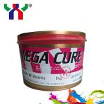 Megami Mega Cure UV Offset Ink CMYK Fast Drying Ink For Plastic Printing for sale