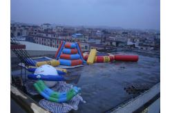 China Custom Weave String Structure Professional Trampoline Fabic Inflatable Water Sports supplier