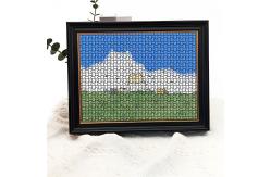 China Personalized Full Color Rectangular Jigsaw Puzzles supplier