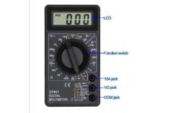 China 20 Volt 200u Commercial Electric Manual Ranging Multimeter supplier