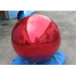 Helium Advertising Inflatables Red Mirror Balloon For Building Decoration for sale