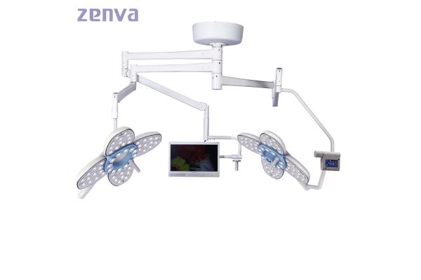 Single Arm Surgical OT Lamp , 600mm LED OT Light With Camera