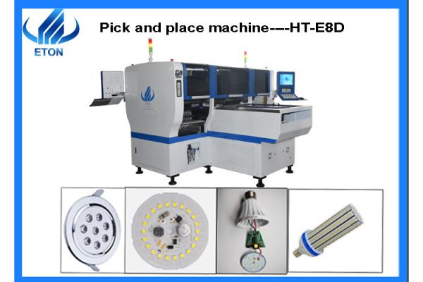 Servo Motor 350mA 90000cph 8kw Bulb Pick And Place Machine