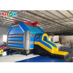 Airplane Inflatable Jumping Bouncer Castles With Water Slide