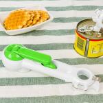 Picnic Gift Household 7 In 1 Can Opener , Multi Function Plastic Kitchen Tools for sale