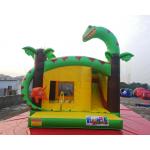 Dinosaur Inflatable Bounce Houses Kids Jumping Castle Combo Slide for sale