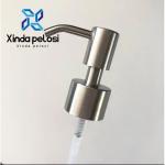 Hand Foam Soap Dispenser Pump Metalic Flat Top Soap And Lotion Dispenser Pumps Brushed Nickel for sale