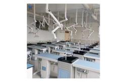 China Polishing Chemistry Lab Desk , Anti Acid Student Lab Furniture With Sink supplier