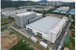 China Galvanized Column Steel Structure Warehouse With Sandwich Panel Roof Panel supplier
