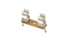 China 249A PCB Mount Fuse Holder 5x20 19mm Height With Mounting Hole Base supplier